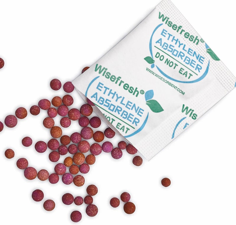 Wisesorb WiseFresh 30 Packs 5 Gram Ethylene Gas Absorber Packet, Vegetable & Fruit Fresh Produce Protector, Food Freshness Extender, Fresh Fruit Preserver, Vegetable Saver - Image 2