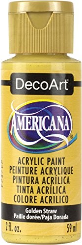 DecoArt Americana Acrylic Paint, 2-Ounce, Golden Straw, 1 Count (Pack of 1) - Image 4