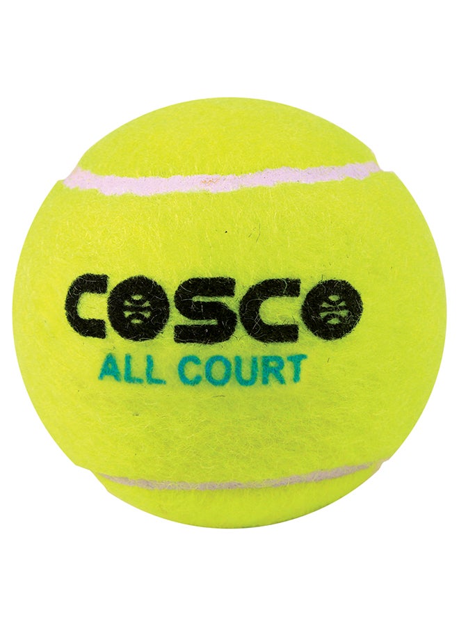 Cosco All Court Tennis Ball, Pack of 3 - Image 4