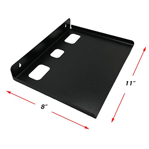 D&V ENGINEERING - Creative in innovation D&V Engineering Sturdy Set TOP Box,DVD,DTH,Telephone, WiFi Modems Stand for Home Steel Wall Shelf (Standard) - Image 3