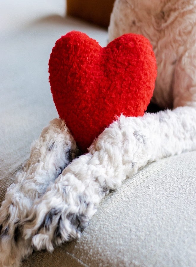 Midlee Plush Red Heart Valentine's Day Dog Toy (Large) - Image 4