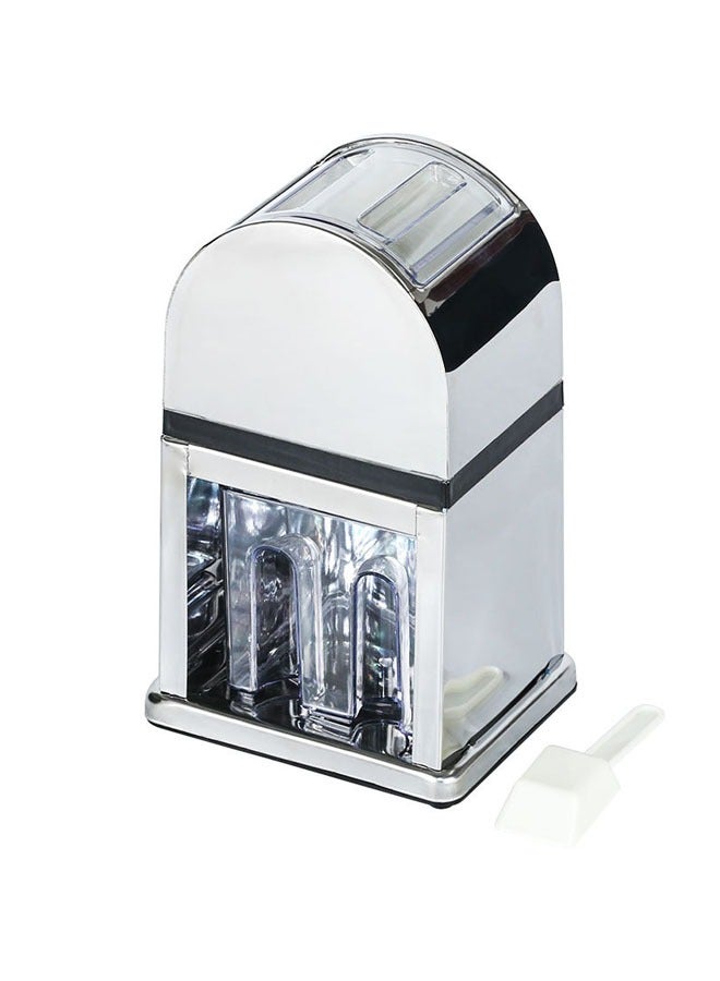 Hanayo آلة صنع الثلج المجروش المحمولة لصنع كرات الثلج متعددة الوظائف (فضي) - Image 2