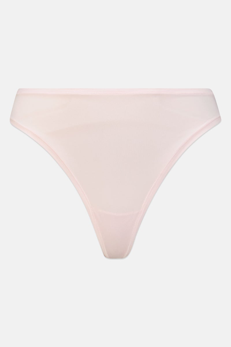 Rene Rofe Women 5 Pieces Plain Thongs, Multicolor - Image 3