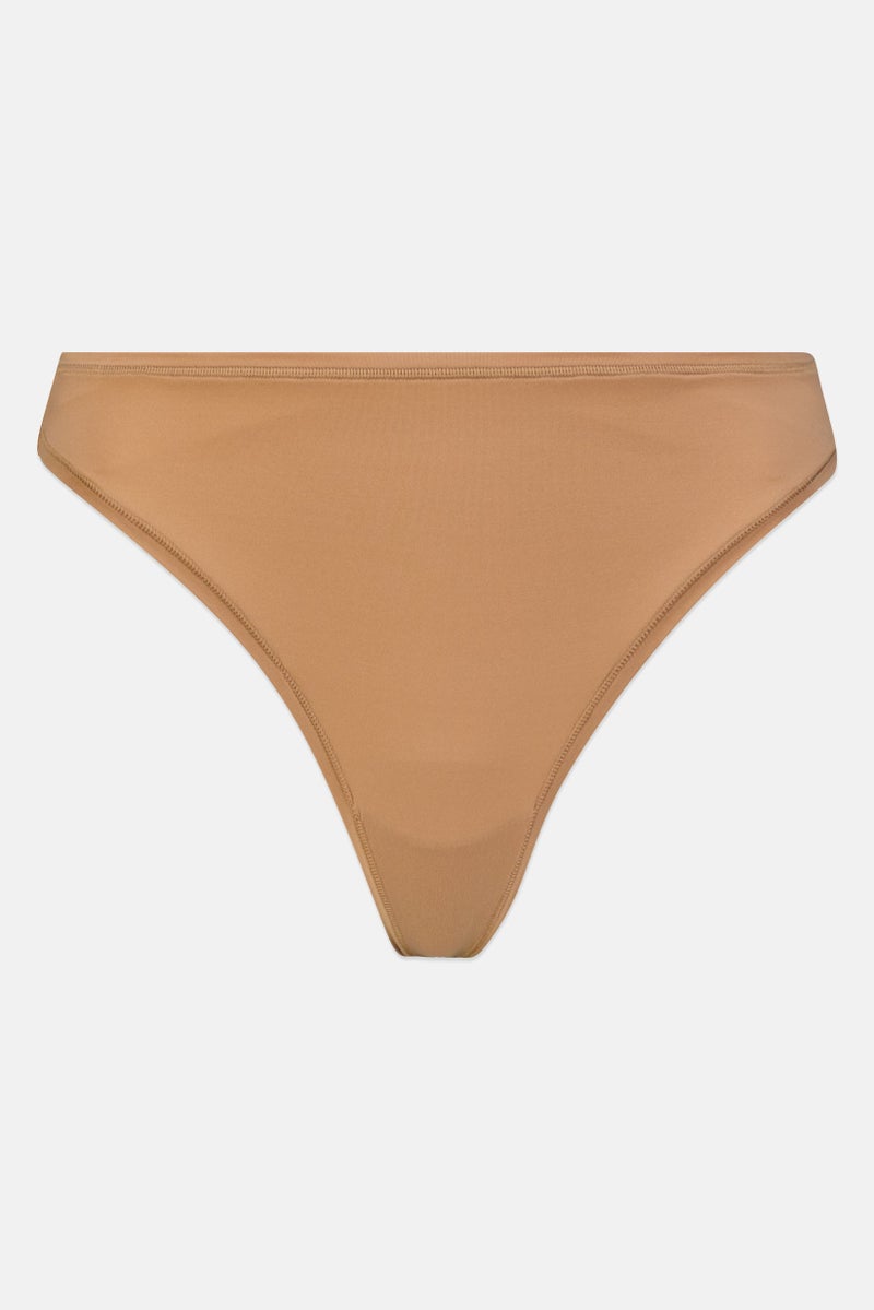 Rene Rofe Women 5 Pieces Plain Thongs, Multicolor - Image 5