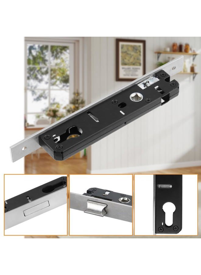 Risbay 1PCS Silver Aluminum Alloy 2 Point Bolt Mortise Lock Replacement Fit for Pella Storm Door Handle Set Part with Screws - Image 5