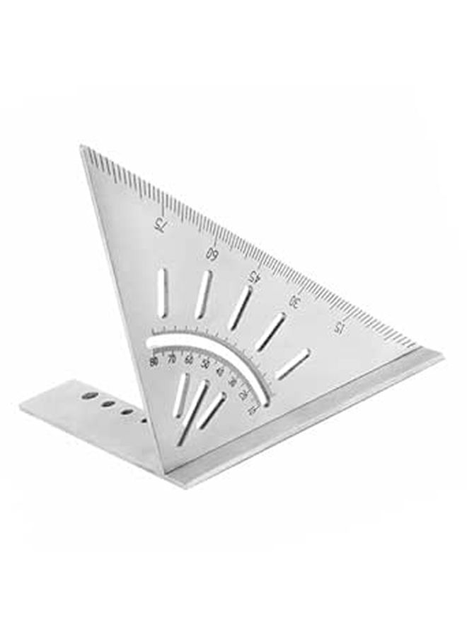 Multi Function Stainless Steel Carpentry Ruler Triangular Measuring Tool Woodworking Layout Square For Precision Woodwork - Image 1