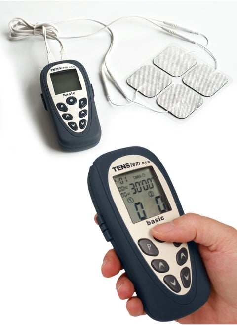 Tenstem Eco Basic Stim Unit Modern Portable Ems Tens Device With 16 Programs