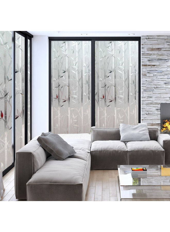 NIBEMINENT Glue Static Decorative Window Film Clear 60x100cm - Image 4