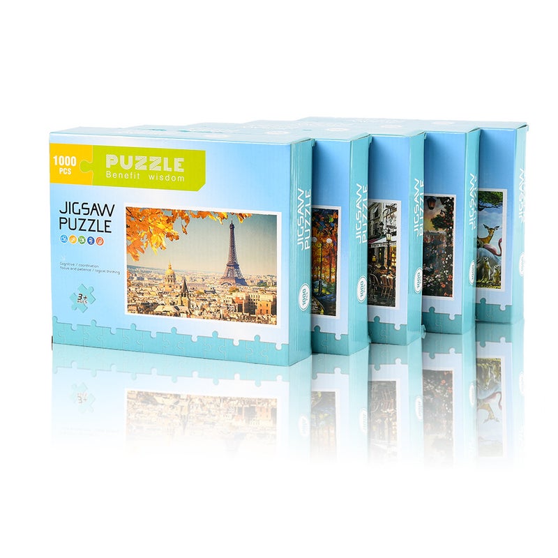 Paper Puzzle 1000 Piece Puzzle Kidsren'S Toys Adult Decompression 75*50 Supply Source Manufacturer - Image 4