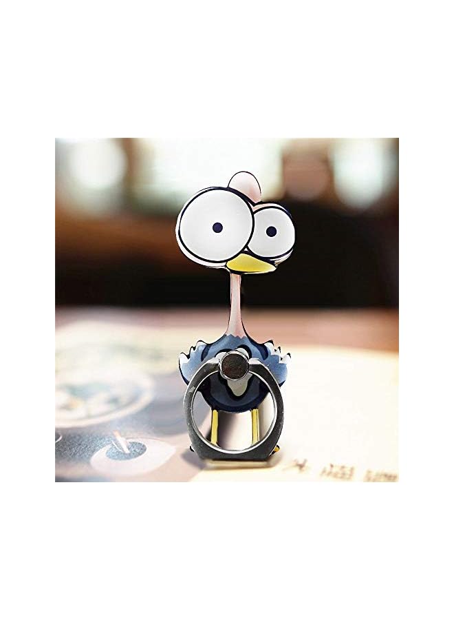 KASTWAVE Phone Ring Holder Finger Stand Grip, Animals Phone Ring Stand 360 Rotation Metal Ring Grip Stand for iPhone Cellphones, Smartphones and Tablets (4 Pcs) - Image 4