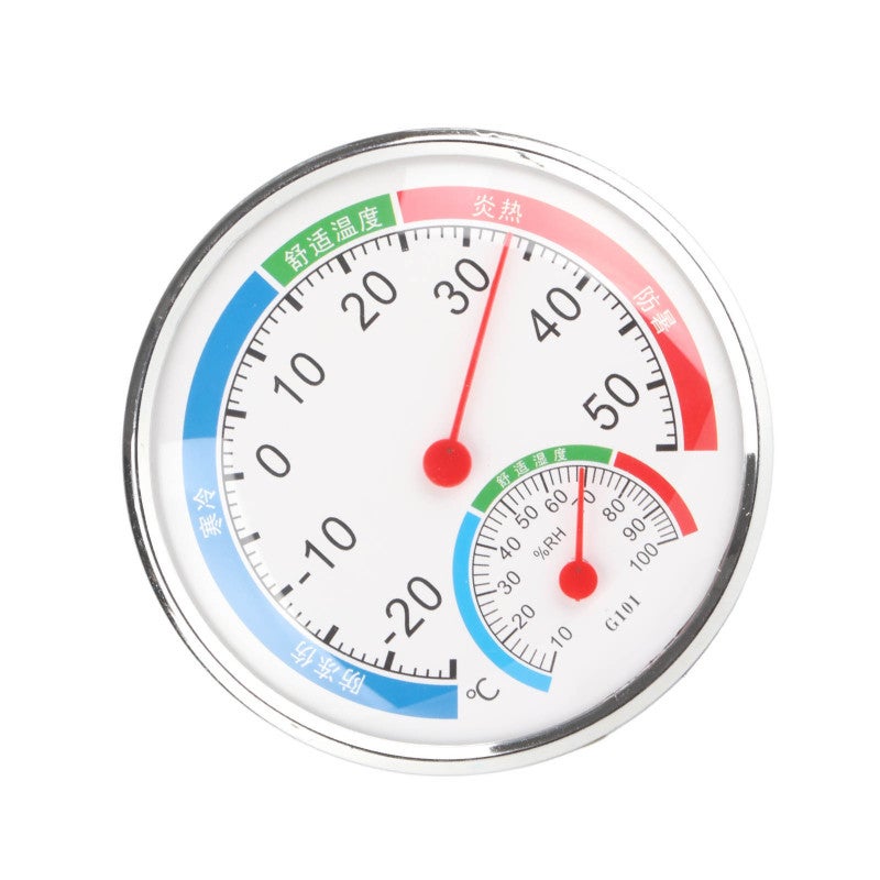 KEHUI Temperature Humidity Tester ABS Material No Battery Needed - Clear Dial Scale -20℃ to 50℃ for Home Office Warehouse - Image 2