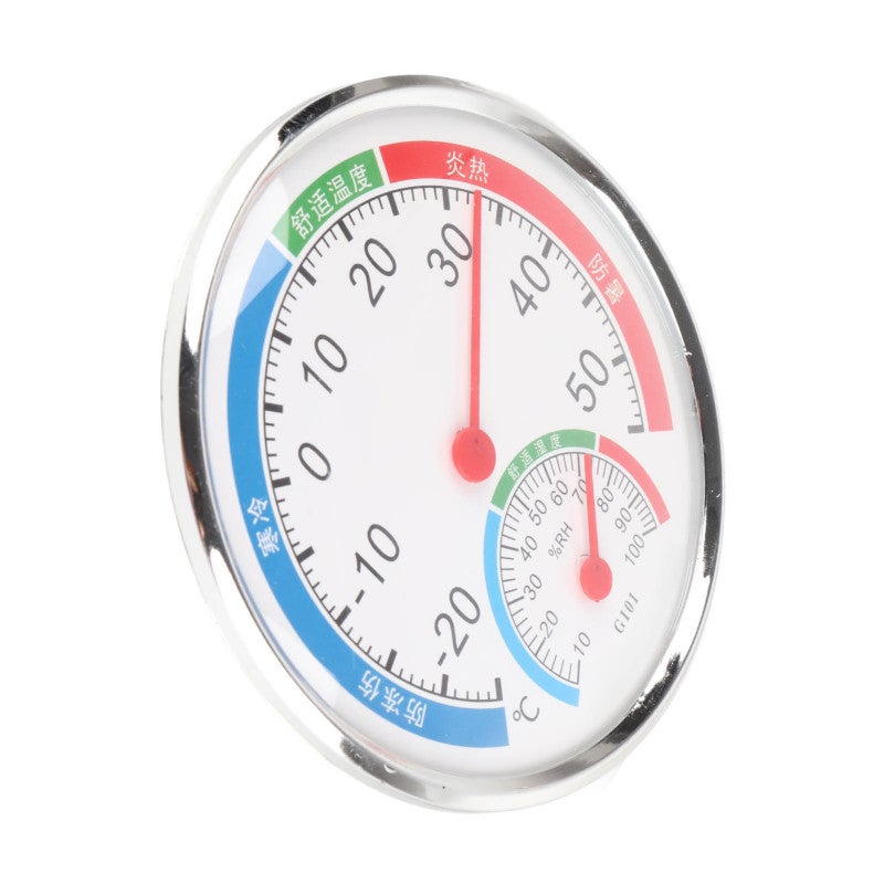 KEHUI Temperature Humidity Tester ABS Material No Battery Needed - Clear Dial Scale -20℃ to 50℃ for Home Office Warehouse - Image 5