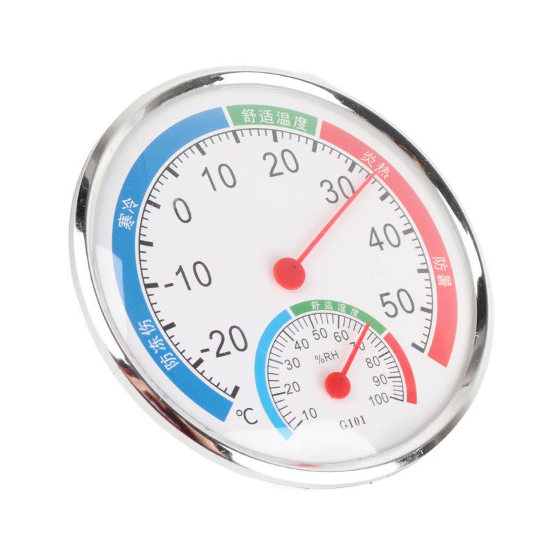 KEHUI Temperature Humidity Tester ABS Material No Battery Needed - Clear Dial Scale -20℃ to 50℃ for Home Office Warehouse - Image 4