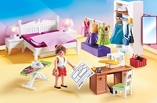 Playmobil Bedroom with Sewing Corner Furniture Pack - Image 5