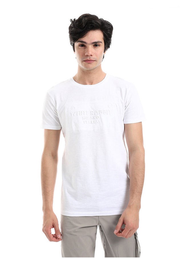 WHITE RABBIT - White Rabbit Prominent White Rabbit Slip On Tee - Image 1