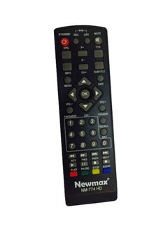 Newmax Satellite Receiver Remote Control Black/Grey/Red 