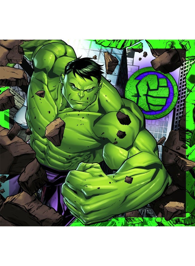 Clementoni احجية مارفل الأفنجرز 3X48 قطعة - Image 4