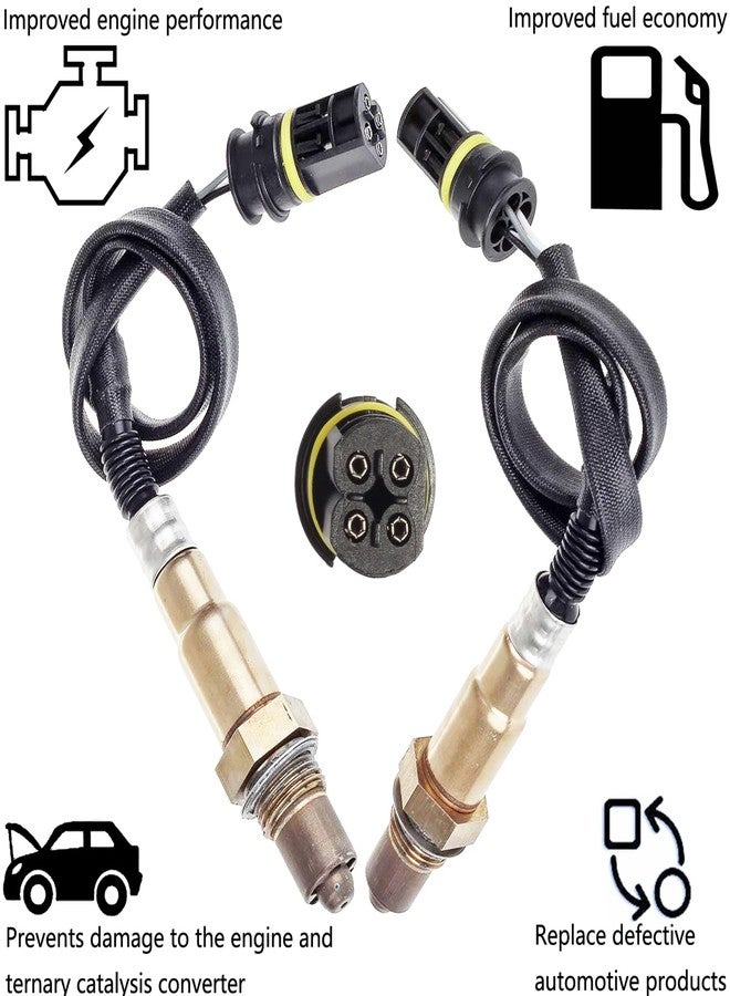 Dropwater 1 Pair Upstream Front Left and Right Side O2 Sensors Replacement for Mercedes-Benz E55 Amg,E320,E500,S600,Sl55 Amg,Sl500,Slk32 Amg,Slk320,Replaces#234-4883 213-3042,Set of 2pcs - Image 3