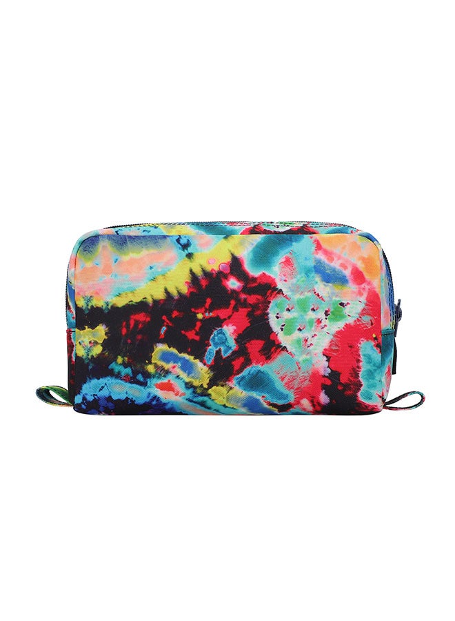 CUBS Tie Dyed Waterproof pencil case pouch with zip closure - Image 3