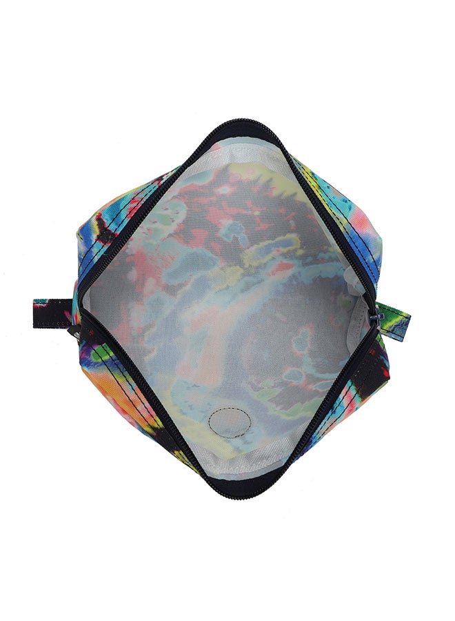 CUBS Tie Dyed Waterproof pencil case pouch with zip closure - Image 4