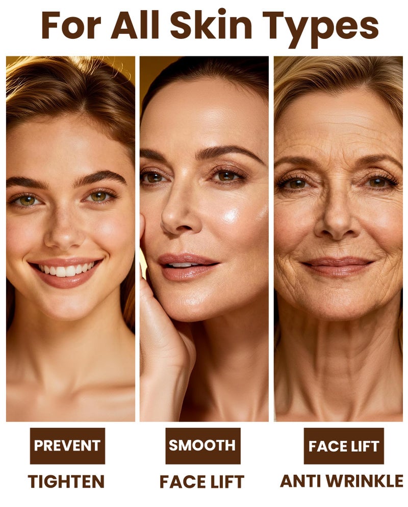 Akissos Gen II 3 in 1 Collagen Face Tape for Wrinkles Overnight, Anti Wrinkle Facial Patches for Sleep, Smile Lines, Forehead, Frown 11, Eye & Neck, Versatile Face Lift Tape for Women Men, 2.5cm*500cm - Image 2