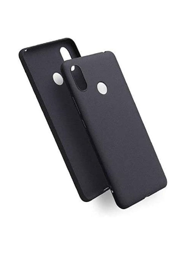 إيف Xiaomi Redmi Note 6 Pro Case Cover Soft TPU TPU shockproof Slim Slive Silicon Rubberized Rubberized Cover Cover for (Redmi Note 6 Pro ، Black) - Image 2