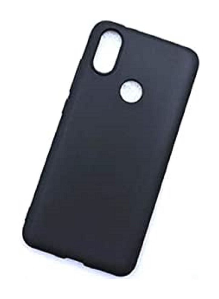 إيف Xiaomi Redmi Note 6 Pro Case Cover Soft TPU TPU shockproof Slim Slive Silicon Rubberized Rubberized Cover Cover for (Redmi Note 6 Pro ، Black) - Image 3