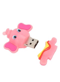 Thoraya USB Flash Memory Stick Flash Drive Gift Cute Animal Pink Baby Elephant 32GB  - Image 3