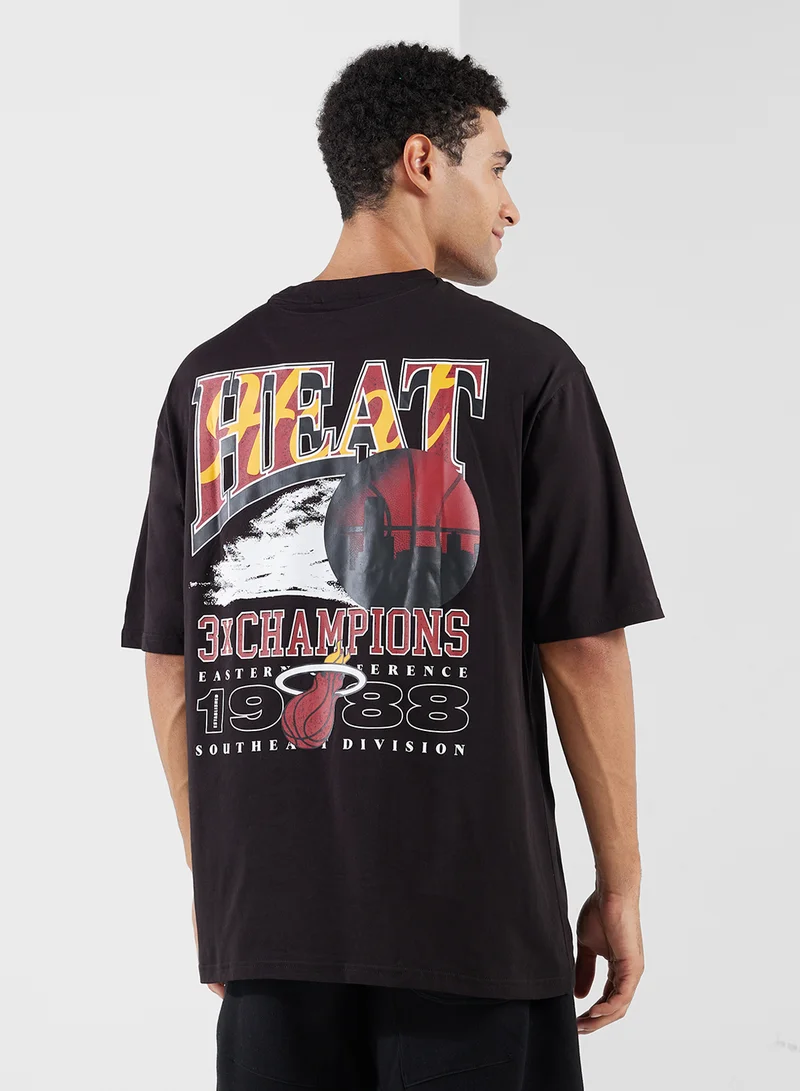 NEW ERA Miami Heat Championship Oversized T-Shirt