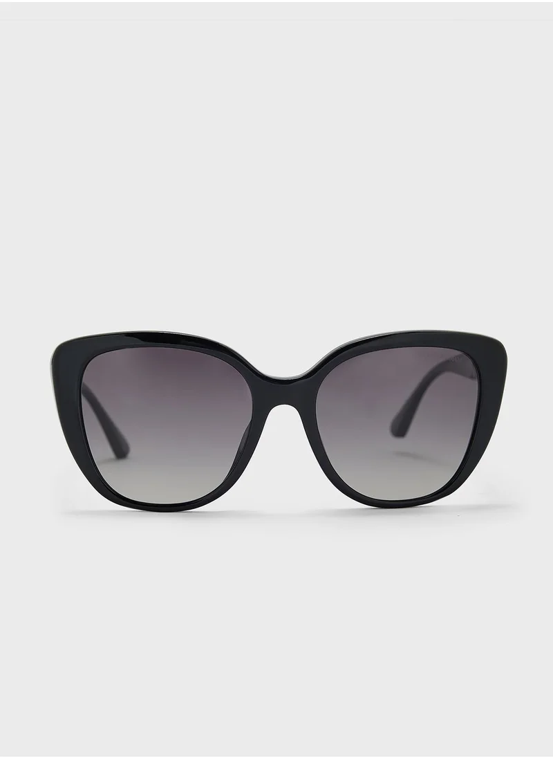 EMPORIO ARMANI 0Ea4214U Oversized Sunglasses