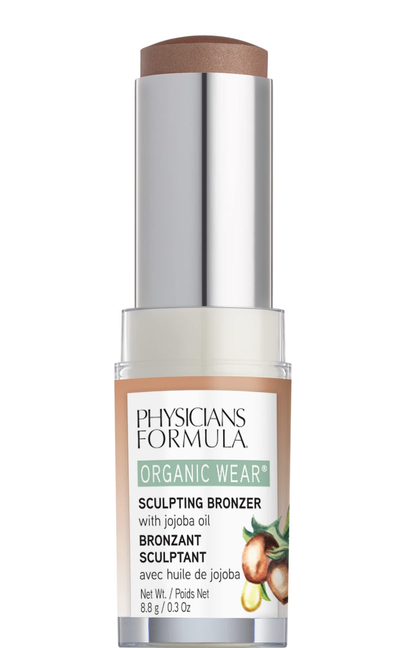 Physicians Formula Organic Wear All Natural Sculpting Face Bronzer Makeup Stick Mocha, Dermatologist Approved, 2- Mocha - Image 3