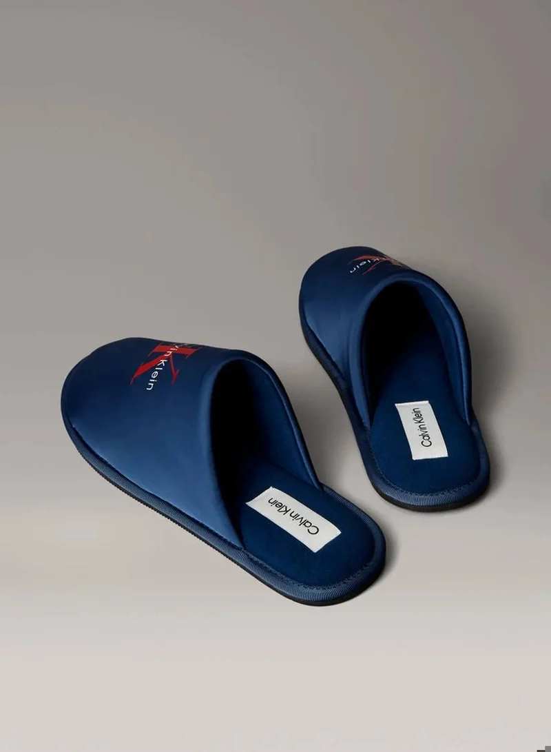 Calvin Klein Moonlit Ocean Signature Logo Hotel Slippers for Men | Best Price UAE