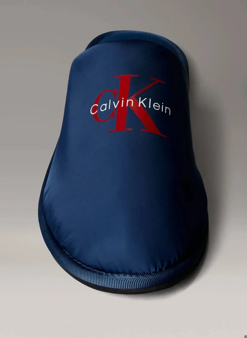 Calvin Klein Moonlit Ocean Signature Logo Hotel Slippers for Men | Best Price UAE