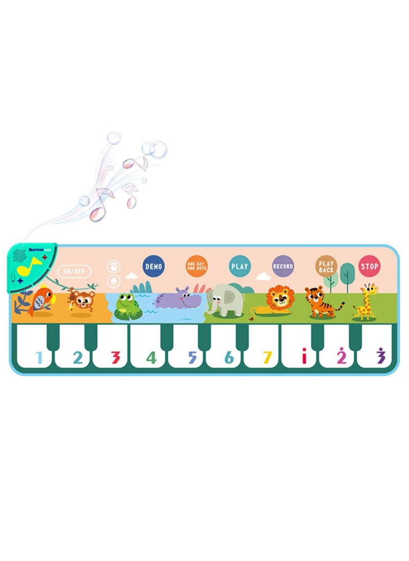 null - Baby Stepping On Piano Music Carpet Puzzle Children's Multi Functional Music Game Carpet Teaching Crawling Carpet - Image 1