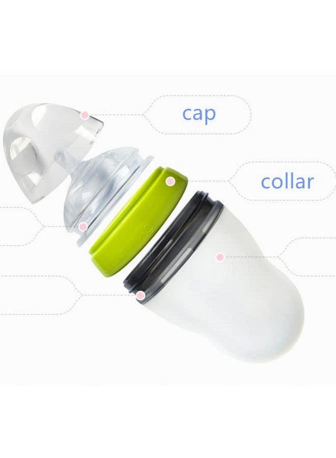 ROMIRUS Feeding Bottle Caps Replacement For Comotomo Baby Bottles, 5 Ounce And 8 Ounce (4 Pack)  - Image 4