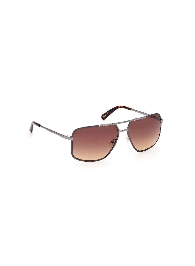 GUESS Metal Navigator Full Rim Men Uv Protection Sunglass - Image 3