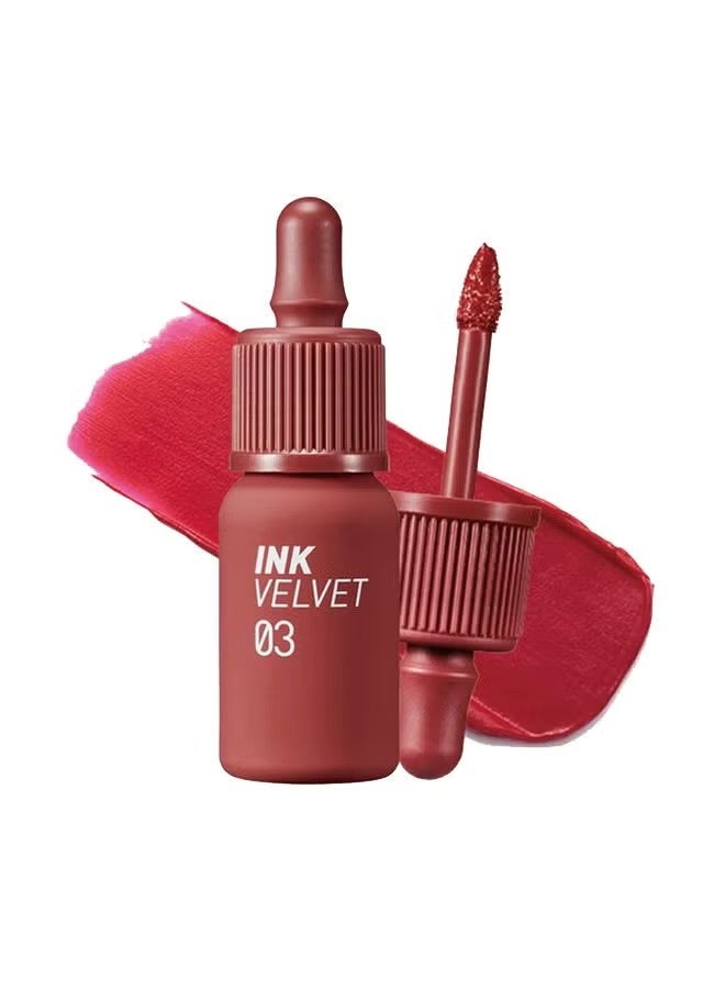 Peripera, Ink Velvet Lip Tint, 03 Red Only, 0.14 oz (4 g) - Image 2