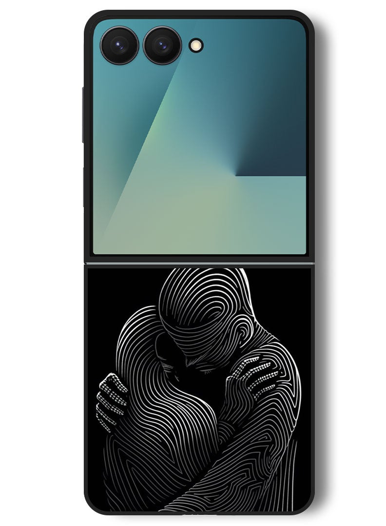 Theodor Case Compatible with Samsung Galaxy Z Flip 7 - 6.9 Inch Protection Shockproof Bumper Cover Art - Image 1