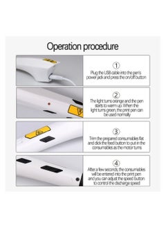 Y&D 3D Pen, 3d Printing Drawing Stencils Doodler with 3 Colors Pla Filament Refills, Speeds Are Adjustable, Art Crafts Gift for Kids, Adults  - Image 3