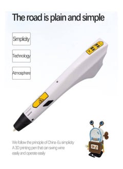 Y&D 3D Pen, 3d Printing Drawing Stencils Doodler with 3 Colors Pla Filament Refills, Speeds Are Adjustable, Art Crafts Gift for Kids, Adults  - Image 4
