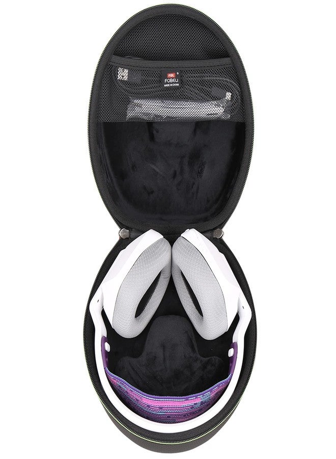 FBLFOBELI Hard Storage Case for SteelSeries Arctis 1 3 5 7 7X 7+ 7P+ 9 9X PRO PRO+ Prime/Arctis Nova pro 1 1P 1X 3 7 7X 7P/Pioneer DJ HDJ-X5/G733 Lightspeed Wireless Gaming Headset (PU-Black) - Image 2