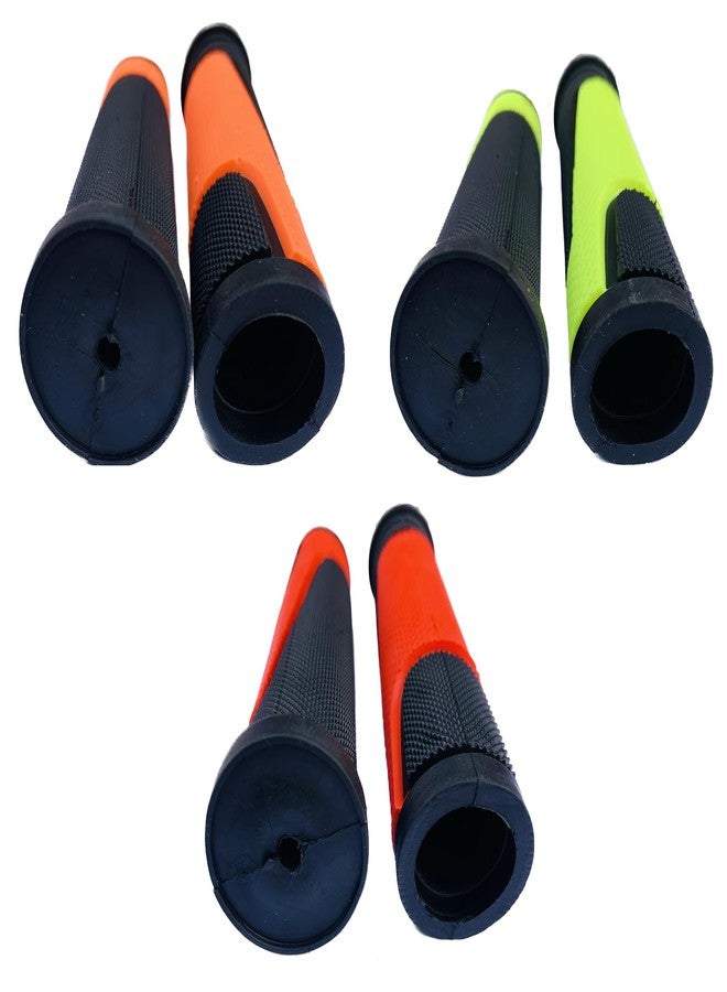 Wavva® Cycle Handle Grip for 24-29 Inch Bicycle Dual Color Soft Rubber Non Toxic Anti-Slip MTB/City Bicycle Handle Grip Length 13cm (Multi-Color) - Image 4