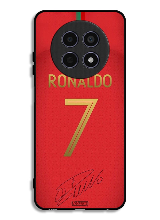 Tolwak Realme 12 5G Protective Case Cover Ronaldo 7  - Image 1