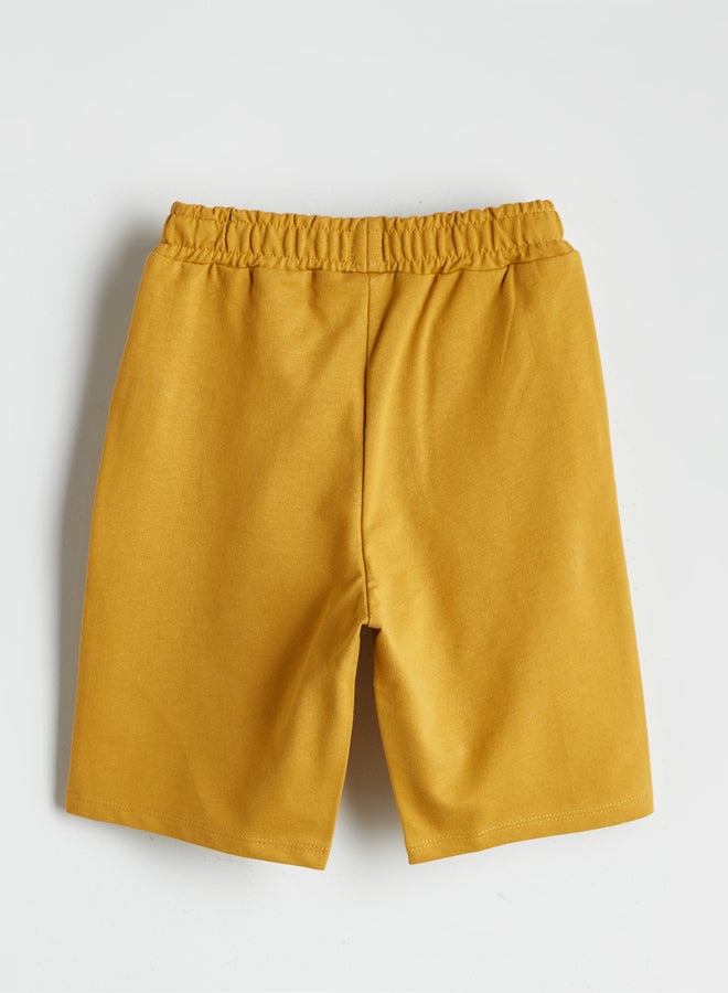 LC WAIKIKI Baby Boys' Printed T-Shirt and Shorts 2 Pack Summer Set - Image 3