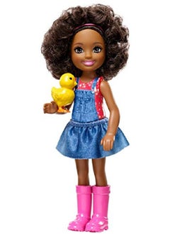 Sweet Gck63 Orchard Farm Chelsea Doll, Curly Brunette, With Chick