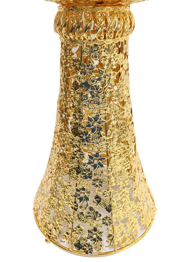 Bakhoor BoSidin Large Incense Burner with top cover 60 cm Tall Bakhoor Oud Holder Mabkhara for Home Fragrance and Decore - Image 5