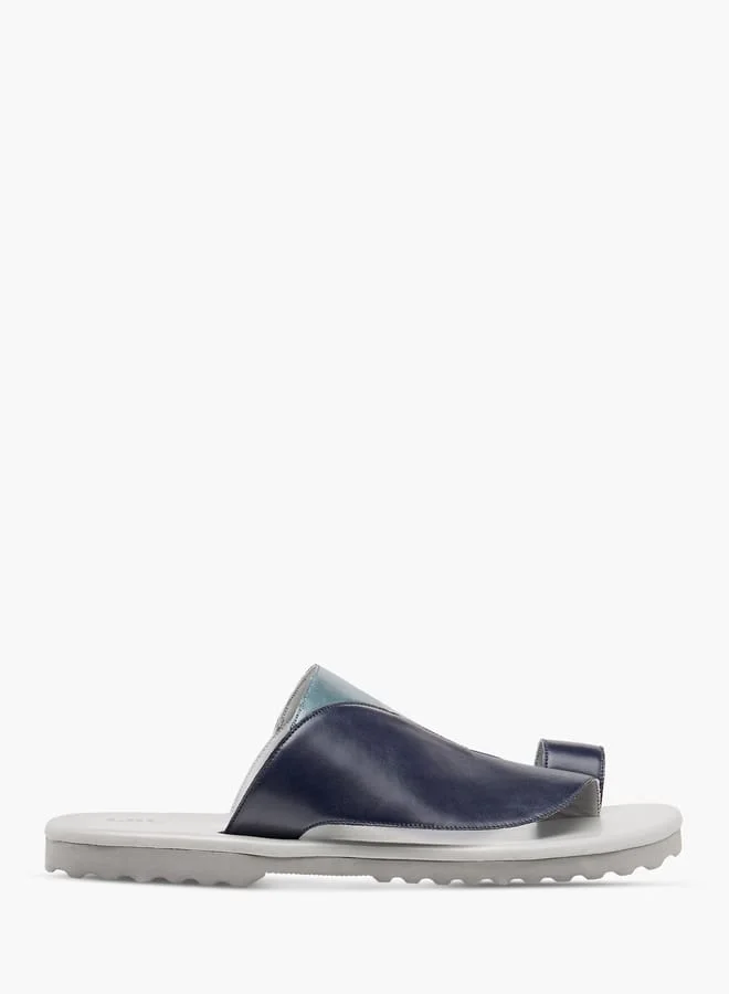 ال بي ال من شو اكسبرس صنادل رجالي سليب أون بنقوش