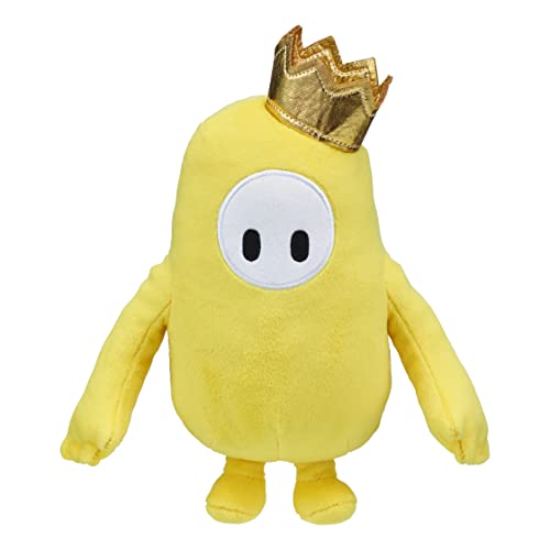 Fall Guys Moose Toys Original Yellow Bean Skin Official Collectable 8 Cuddly Deluxe Plush Toy from The Ultimate Knockout Video Game 5 Characters to Collect Series 1g Multicolor 62589 - Image 1