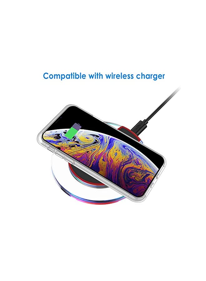 Jetech جراب لهاتف iPhone Xs Max مقاس 6.5 بوصة، غطاء ممتص للصدمات غير قابل للاصفرار، وظهر شفاف مضاد للخدش (شفاف) - Image 4