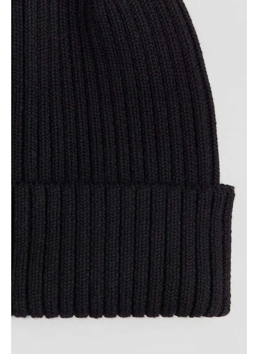 اتش اند ام Rib-Knit Beanie